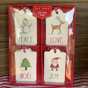 Rae Dunn Christmas 🎄 Gift Tags